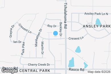 Map image of the property - 1910 Cresent Ln