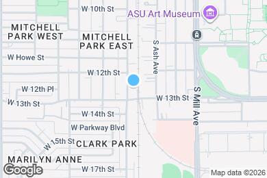 Map image of the property - 1219 S Farmer Ave