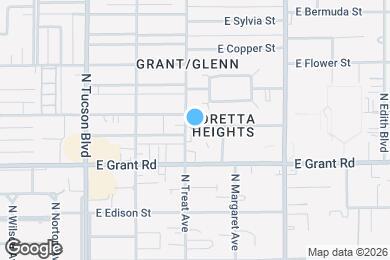 Map image of the property - 2452 N Treat Ave