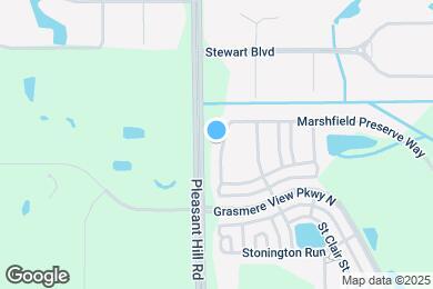 Map image of the property - 3171 Marshfield Preserve Way