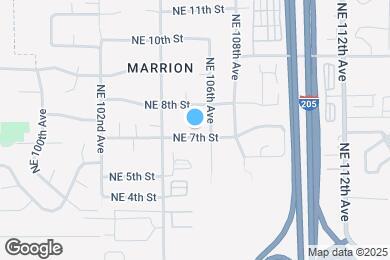 Map image of the property - 10512 NE 7th St