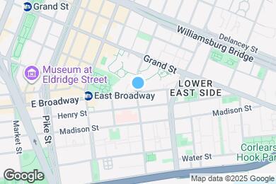 Map image of the property - 222 E Broadway