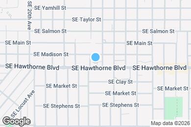 Map image of the property - 2537 SE Hawthorne Blvd