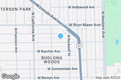 Map image of the property - 2622 W Catalpa Ave