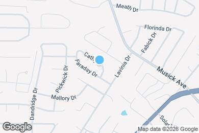 Map image of the property - 10718 Cathy Dr