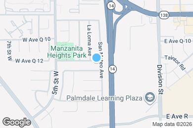 Map image of the property - 318 Mesa Verde Ave