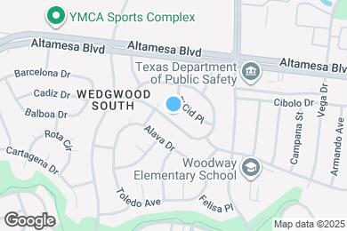 Map image of the property - 4032 Aragon Dr