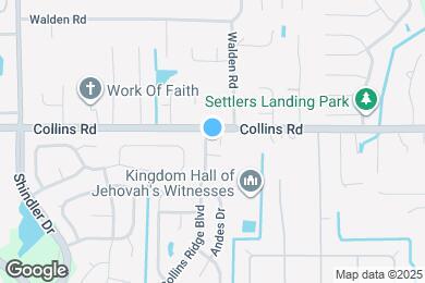 Map image of the property - 7631 Collins Ridge Blvd