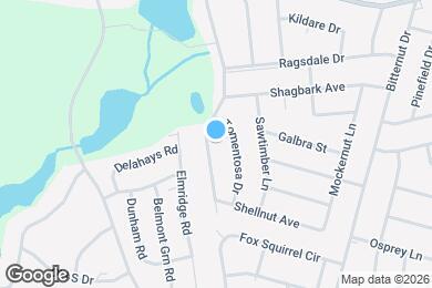 Map image of the property - 421 Hickory Ridge Dr