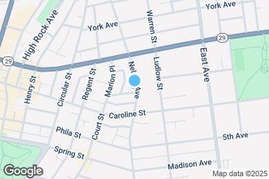 Map image of the property - 241 Nelson Ave
