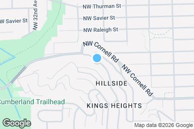 Map image of the property - 2850 NW Westover Rd