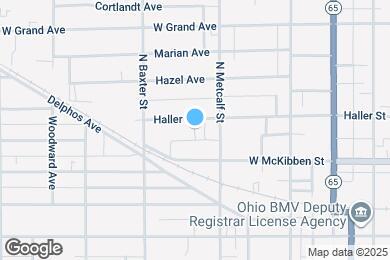 Map image of the property - 527 Haller St