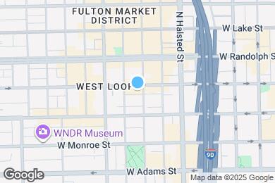 Map image of the property - 903 W Washington Blvd