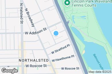 Map image of the property - 539 W Brompton Ave