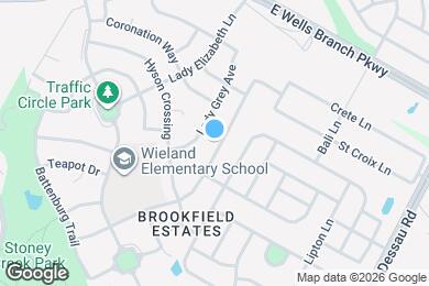 Map image of the property - 1600 Darjeeling Dr