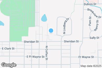 Map image of the property - Courts of Colfax Apartments