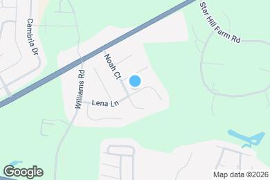 Map image of the property - 3536 Lena Ln