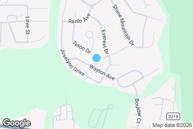 Map image of the property - 1357 Waylon Ave