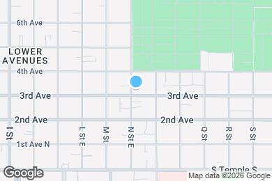 Map image of the property - 851 E 3rd Ave