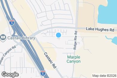 Map image of the property - 27558 1/2 Violin Canyon Rd
