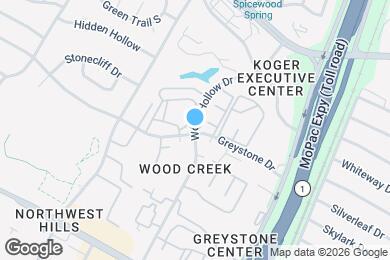 Map image of the property - 3600 Greystone Dr