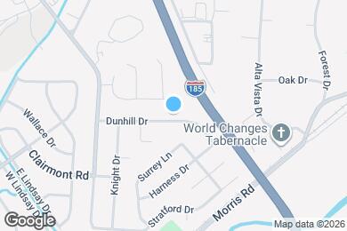 Map image of the property - 3601 Dunhill Dr