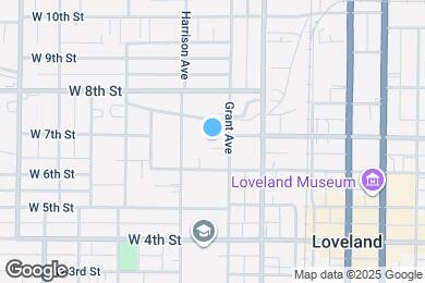 Map image of the property - 645 Grant Ave