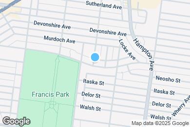 Map image of the property - 6251 Nottingham Ave