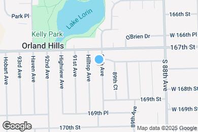 Map image of the property - 16744 90th Ave