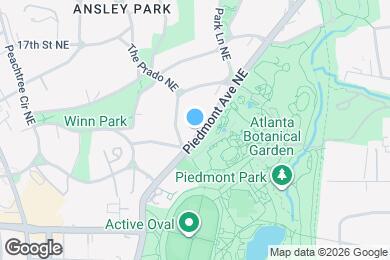 Map image of the property - 1284 Piedmont Ave NE