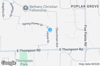 Map image of the property - 4827 Lakestone Dr