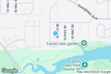 Map image of the property - 4206 SE 23rd St