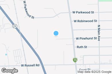 Map image of the property - 276 W Pinehurst St