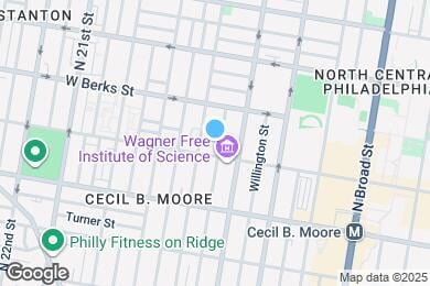 Map image of the property - 1802 N Bouvier St