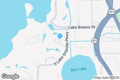 Map image of the property - 3717 S Lake Orlando Pkwy