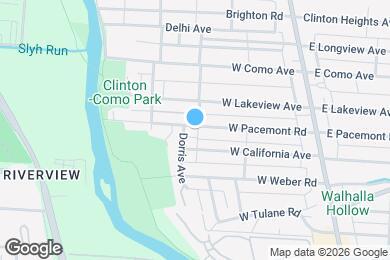 Map image of the property - 183 W Pacemont Rd