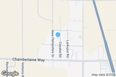 Map image of the property - 18610 Casaba Rd