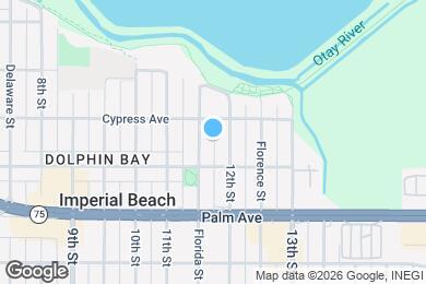 Map image of the property - 574 12th St
