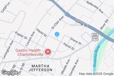 Map image of the property - 1213 Hazel St