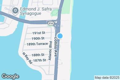 Map image of the property - 18975 Collins Ave
