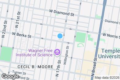 Map image of the property - 1713 W Berks St