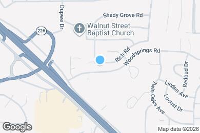 Map image of the property - 1829 Rich Rd