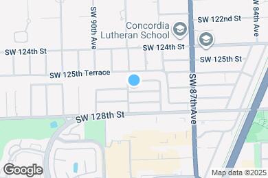 Map image of the property - 8883 SW 126th Ter