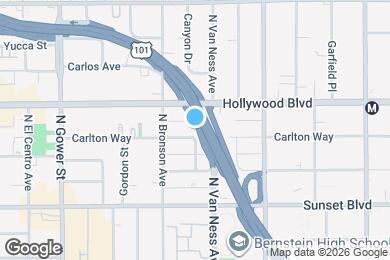 Map image of the property - 5819 Carlton Way