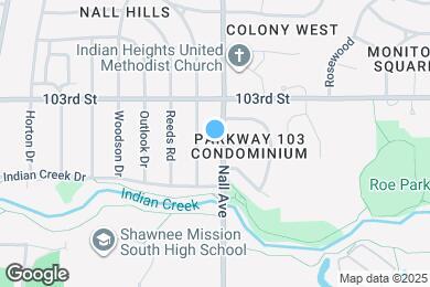 Map image of the property - 10310 Nall Ave