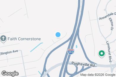 Map image of the property - 3100 Merrimac Ct