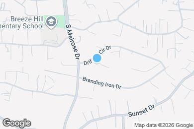 Map image of the property - 753 Lazy Circle Dr