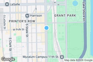 Map image of the property - 809 S Michigan Ave