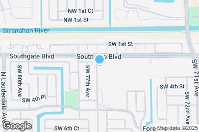 Map image of the property - 304 SW 76th Terrace