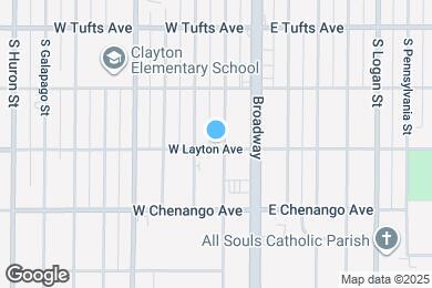 Map image of the property - 101 W Layton Ave